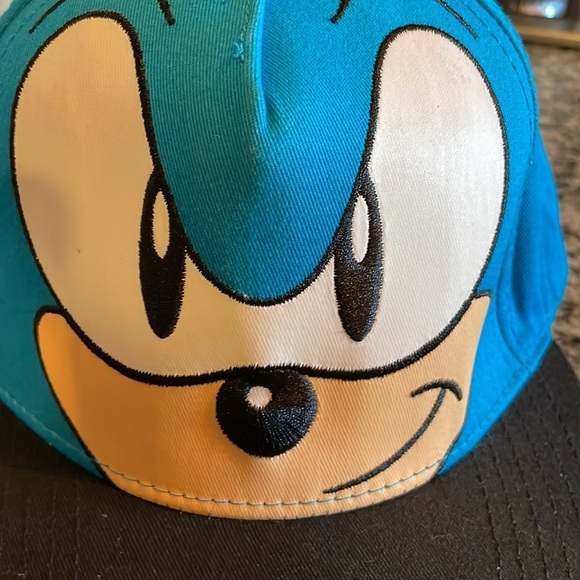 Sonic The Hedgehog Sega Adjustable‎ Ball Cap - Picture 2 of 5